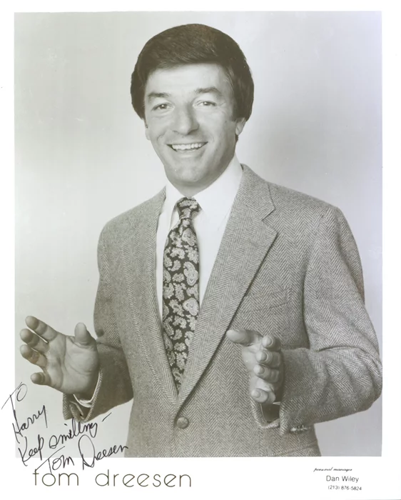 Tom Dreesen autograph