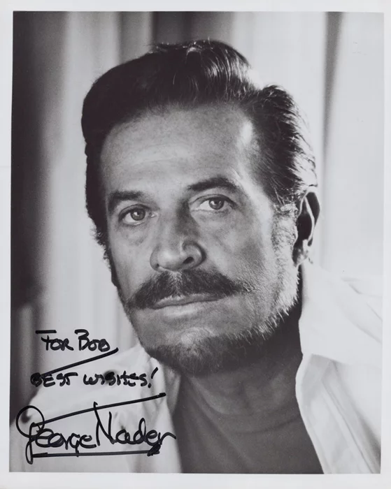 George Nader autograph