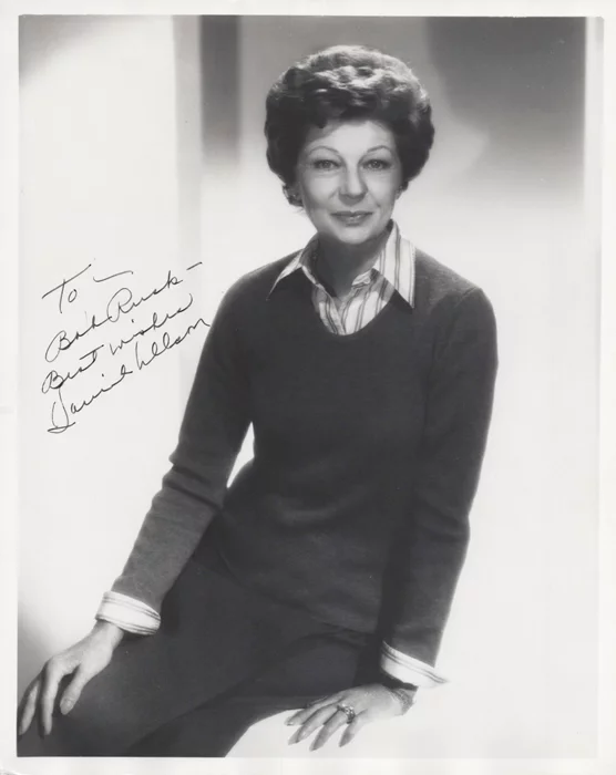 Harriet Nelson autograph