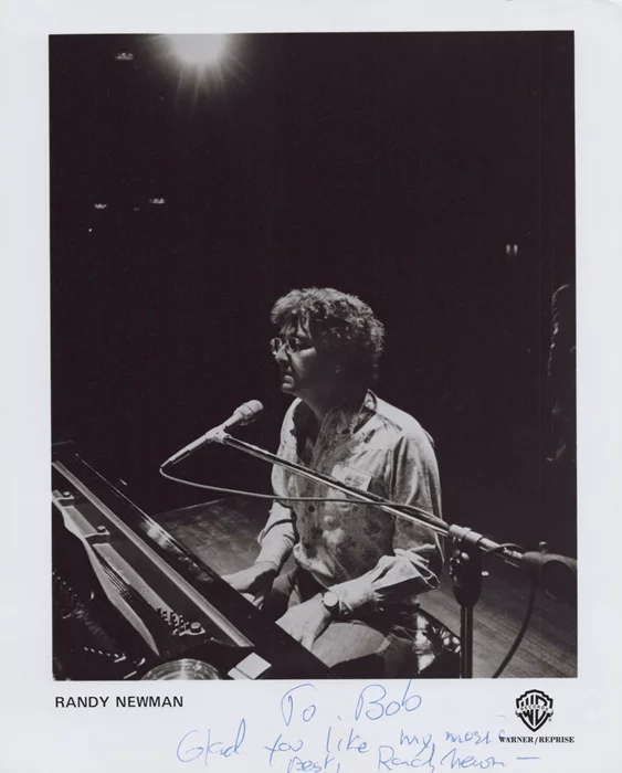 Randy Newman autograph