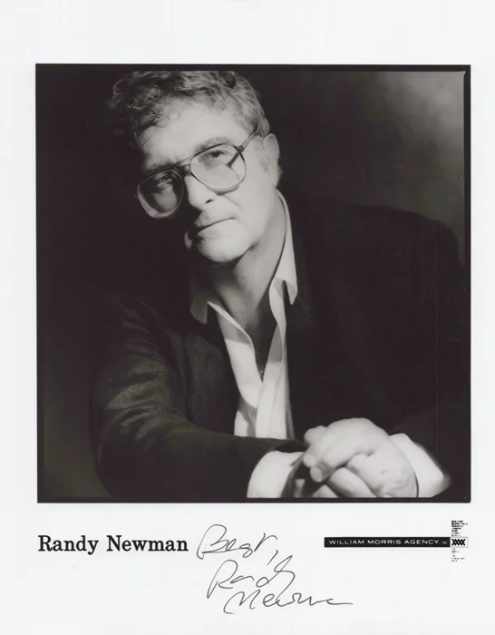 Randy Newman autograph