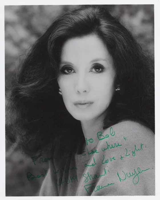 France Nuyen autograph