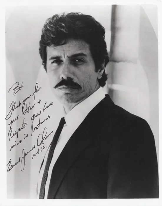Edward James Olmos autograph
