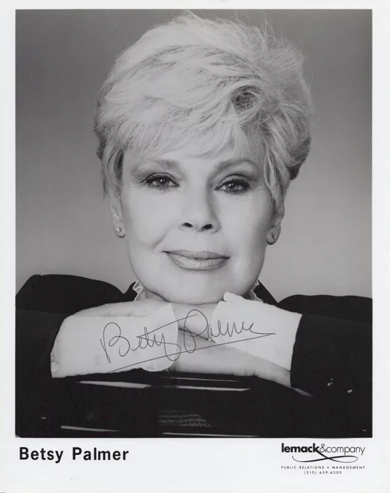 Betsy Palmer autograph