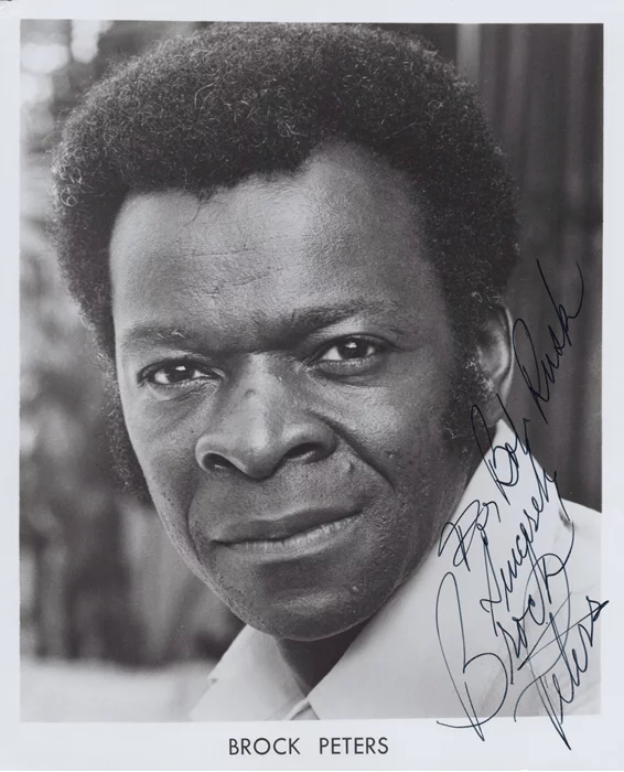 Brock Peters autograph