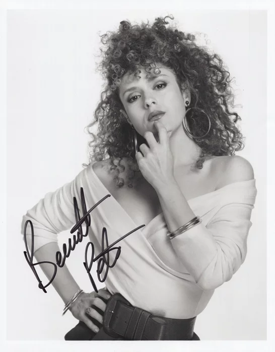 Bernadette Peters autograph
