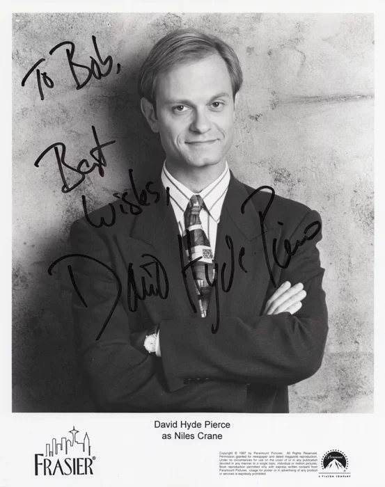David Hyde Pierce autograph