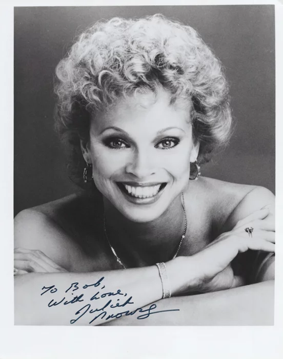 Juliet Prowse autograph