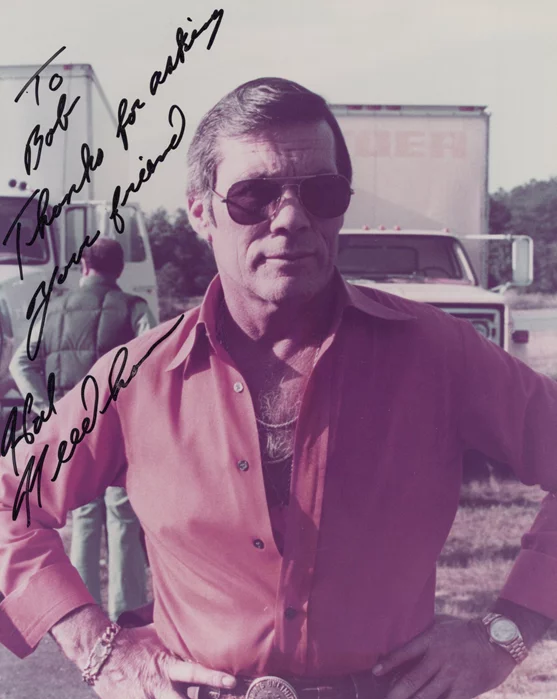 Hal Needham autograph