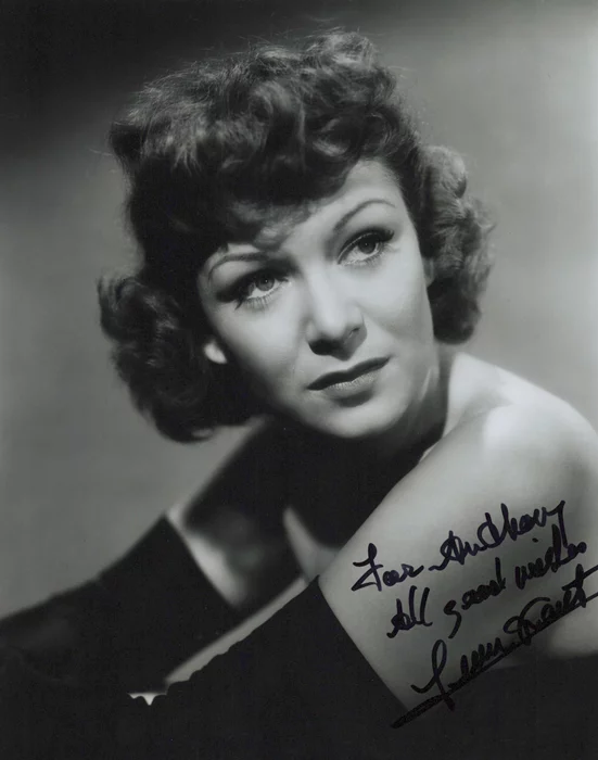 Jean Kent autograph
