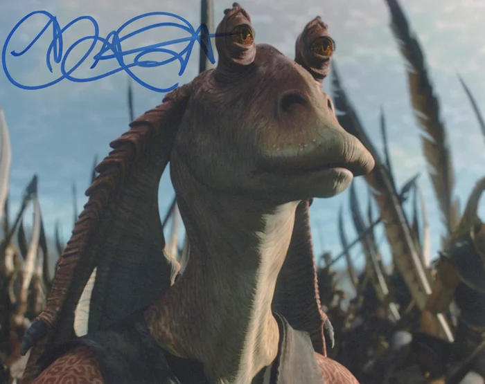 Ahmed Best autograph