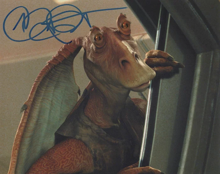 Ahmed Best autograph