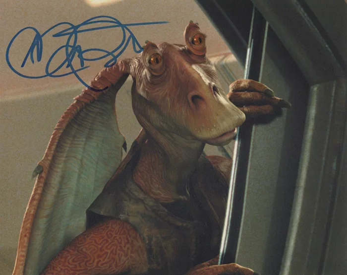 Ahmed Best autograph