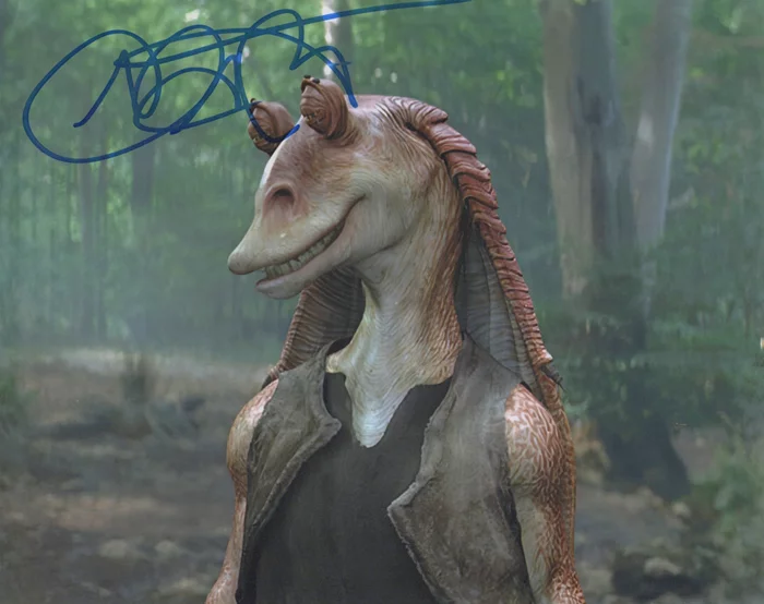 Ahmed Best autograph
