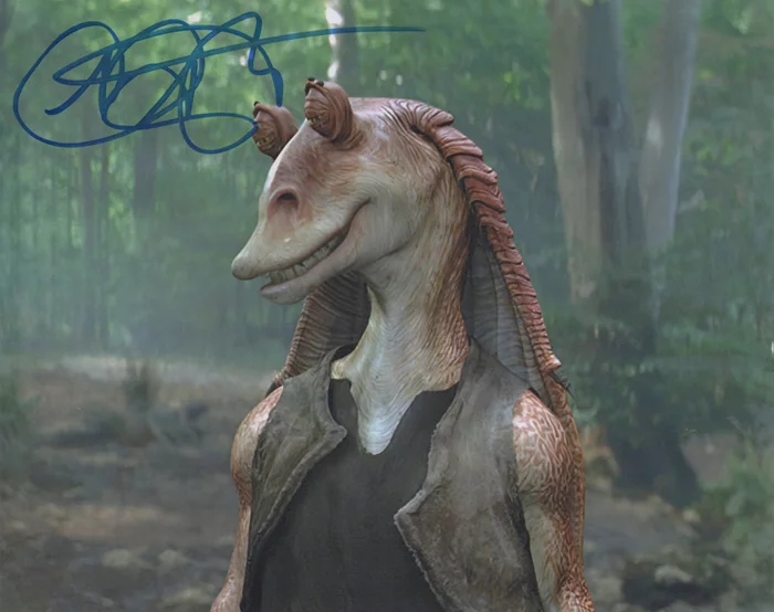 Ahmed Best autograph