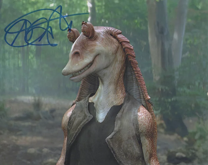 Ahmed Best autograph