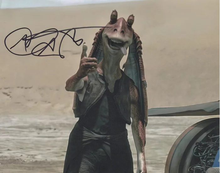 Ahmed Best autograph