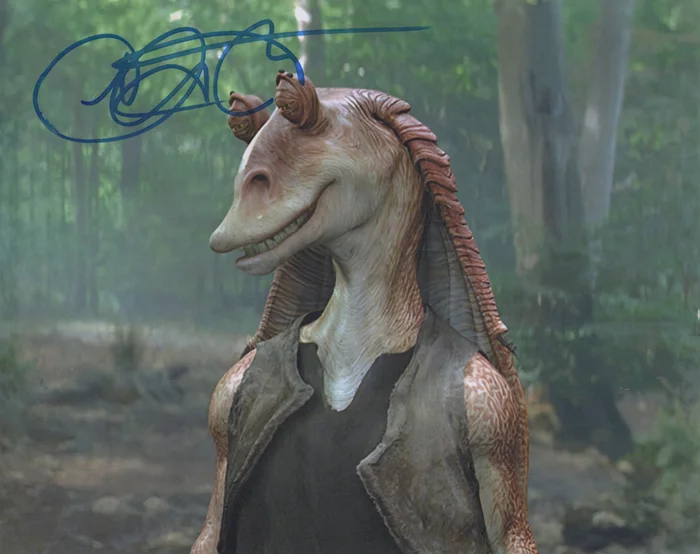 Ahmed Best autograph
