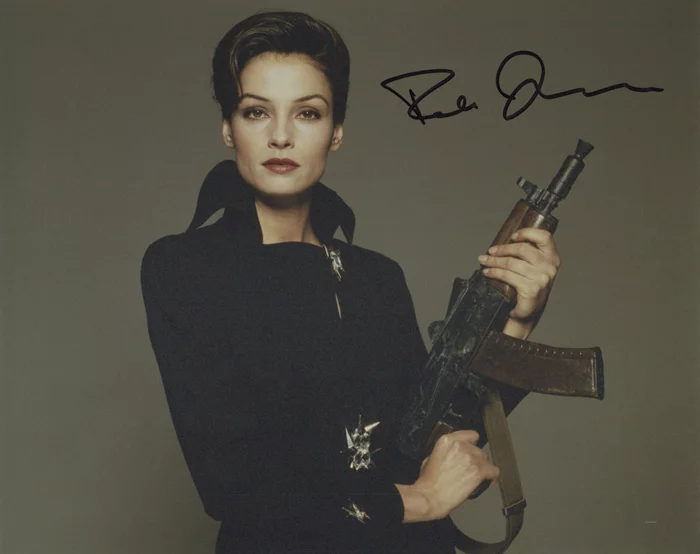 Famke Janssen autograph