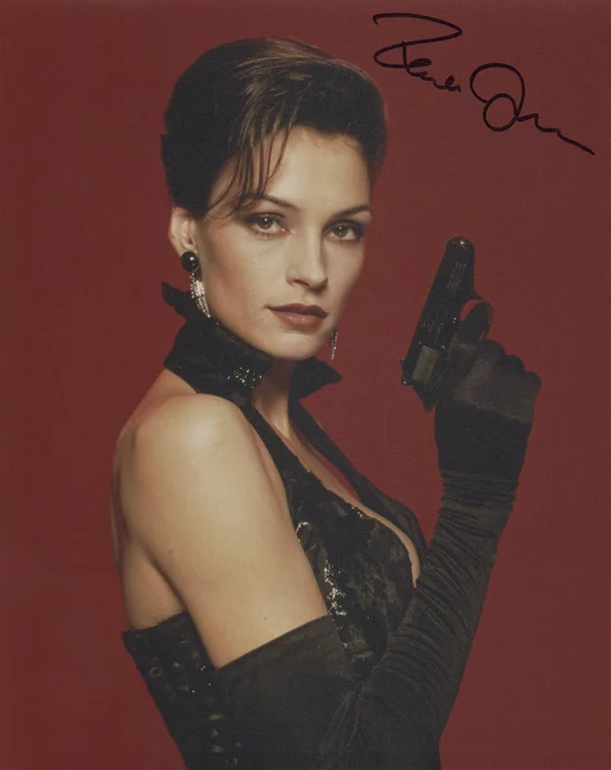 Famke Janssen autograph