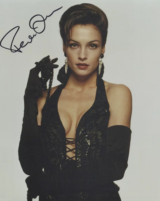 Famke Janssen autograph