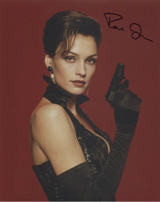 Famke Janssen autograph