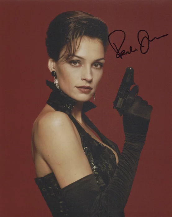 Famke Janssen autograph