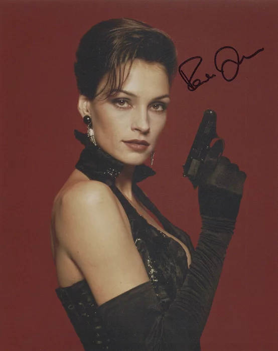 Famke Janssen autograph