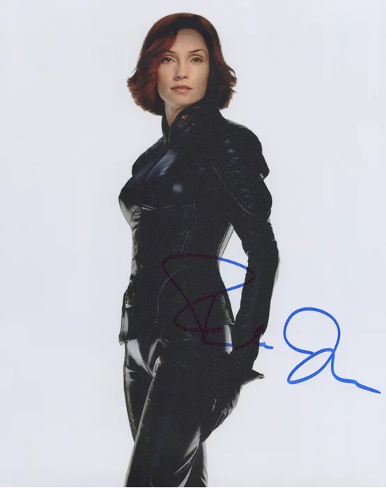 Famke Janssen autograph