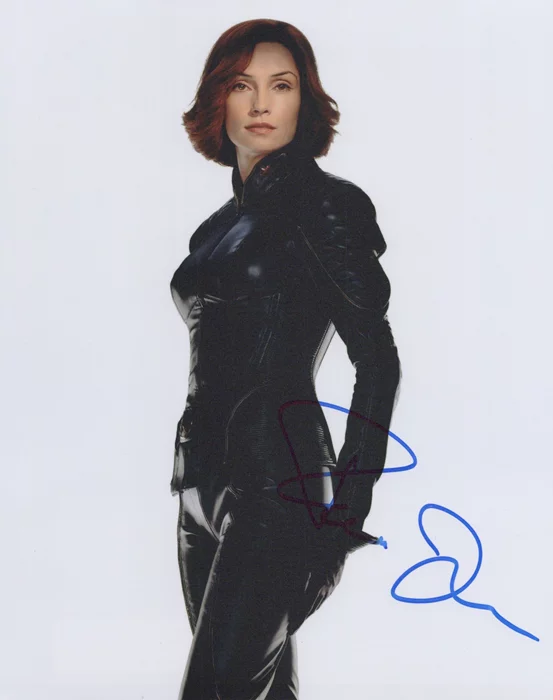 Famke Janssen autograph