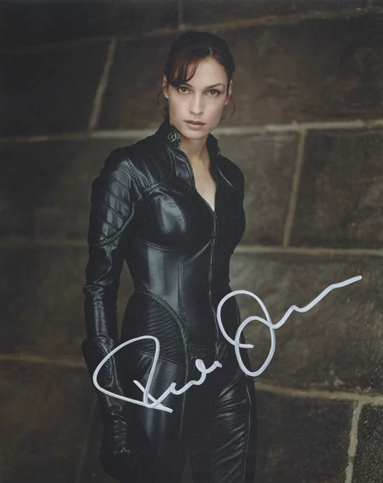 Famke Janssen autograph