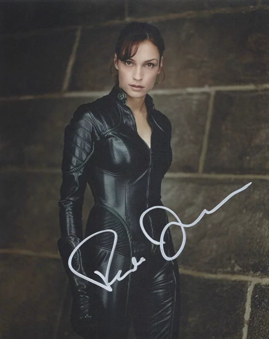 Famke Janssen autograph