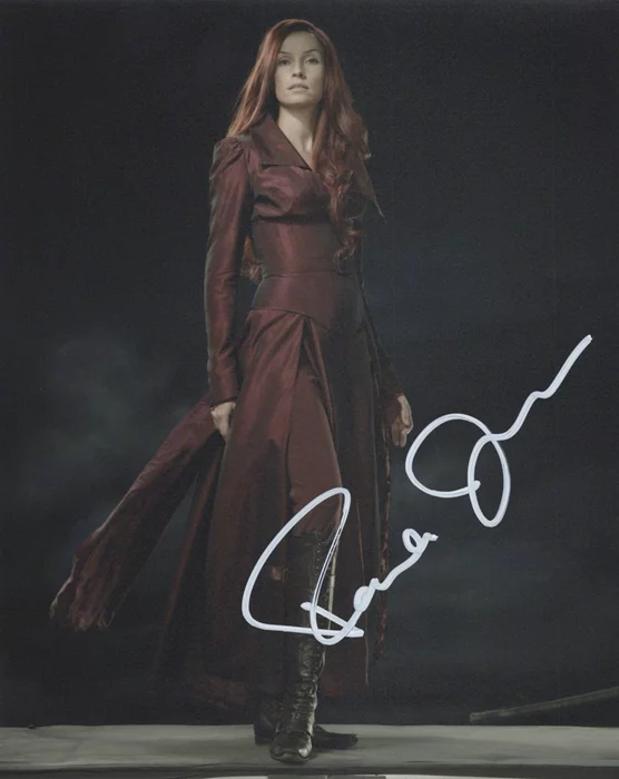 Famke Janssen autograph
