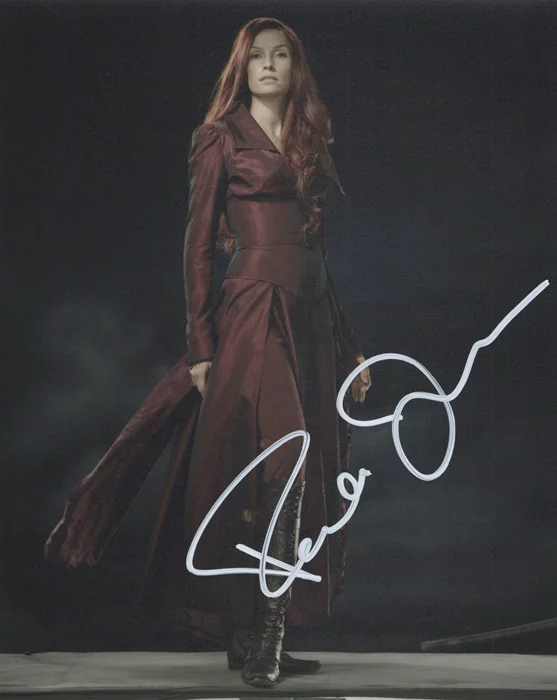 Famke Janssen autograph