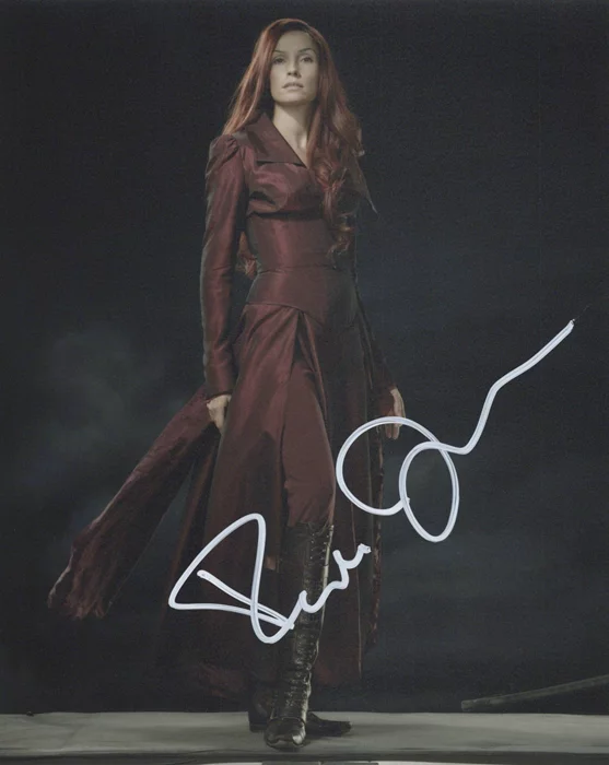 Famke Janssen autograph