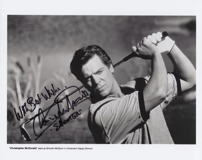 Christopher McDonald autograph