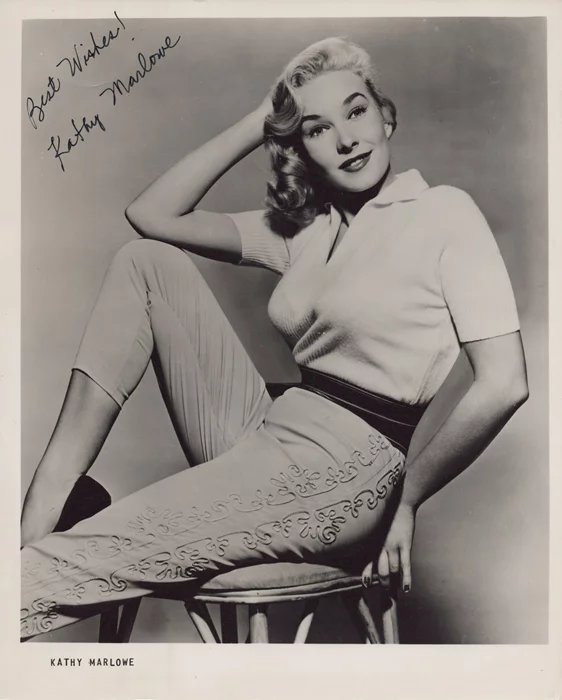 Kathy Marlowe autograph
