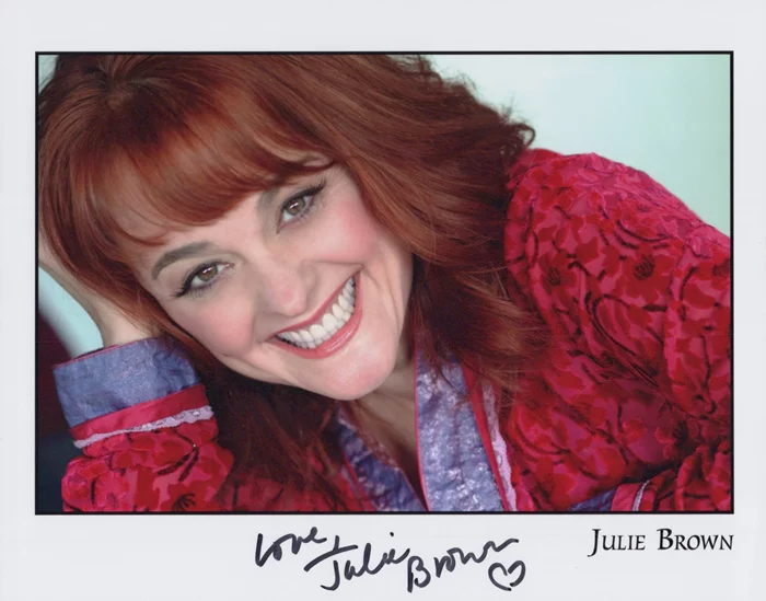 Julie Brown autograph