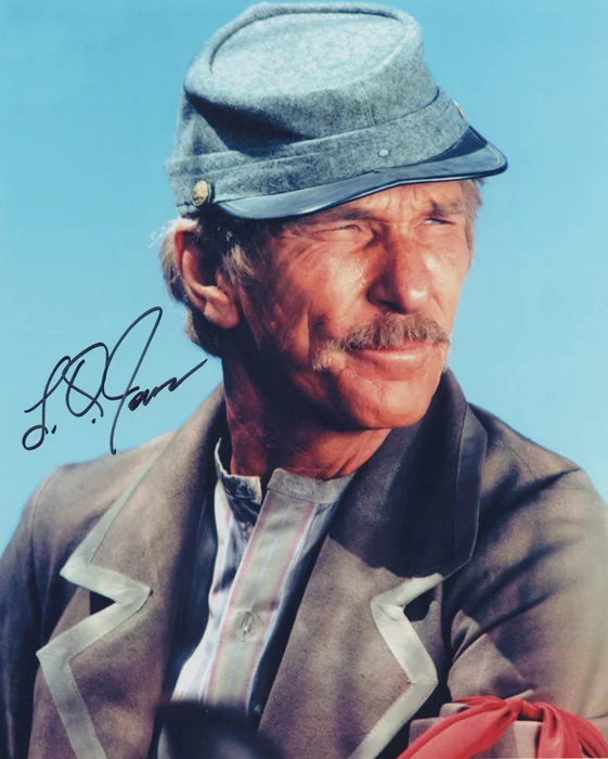 L.Q. Jones autograph