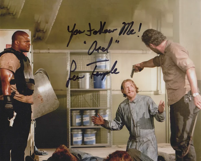 Lew Temple autograph
