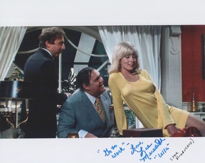 Lee Meredith autograph