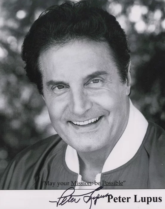 Peter Lupus autograph