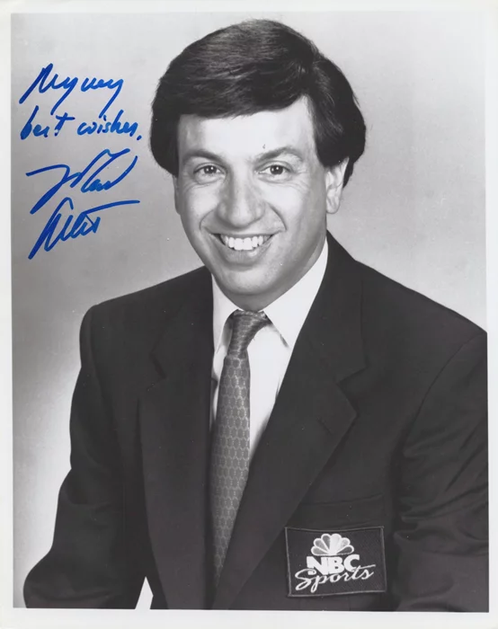 Marv Albert autograph