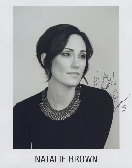 Natalie Brown autograph
