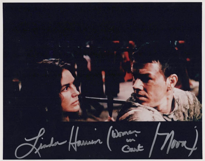 Linda Harrison autograph