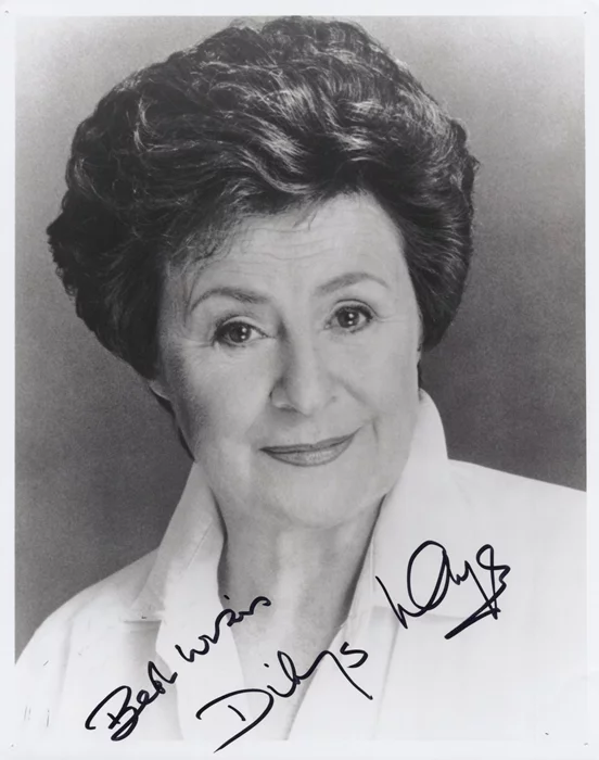 Dilys Laye autograph