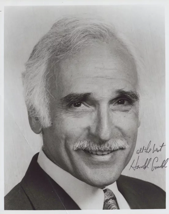 Harold Gould autograph