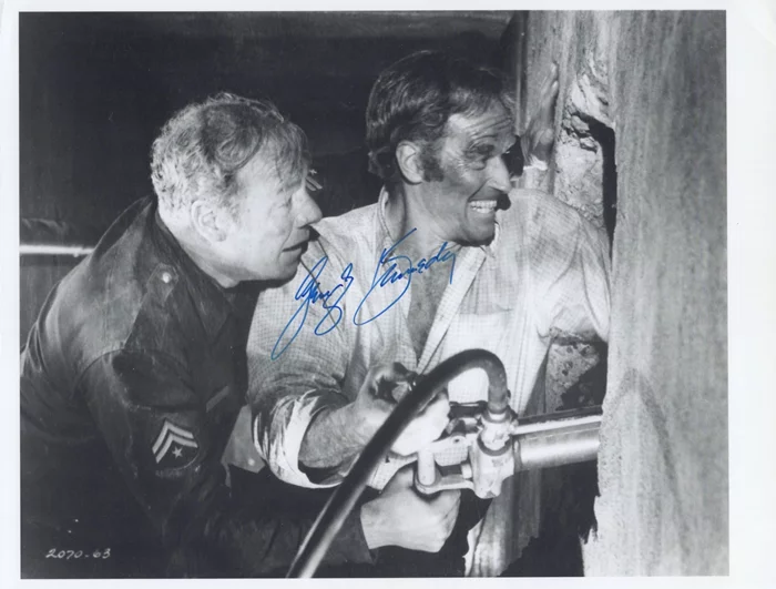 George Kennedy autograph