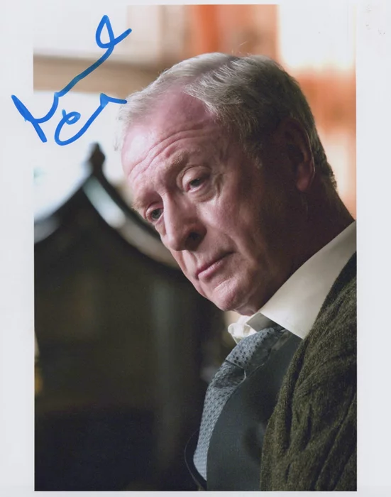 Michael Caine autograph