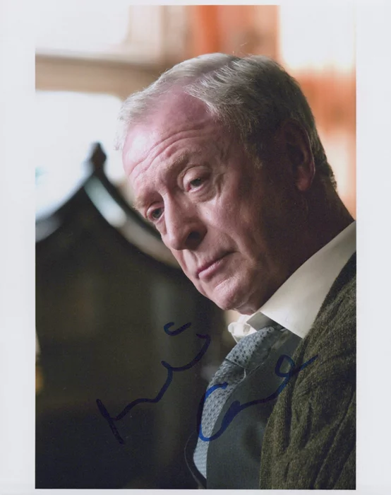 Michael Caine autograph